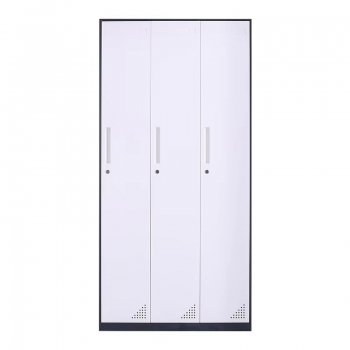 Modern Large Steel Wardrobe With Mirror Wholesaler