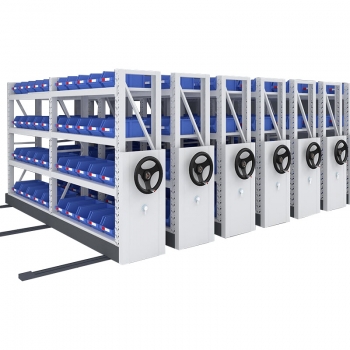 Rolling High-Density Storage Racks
