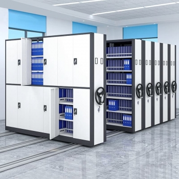 Mobile Compact Shelving for Offices Factory